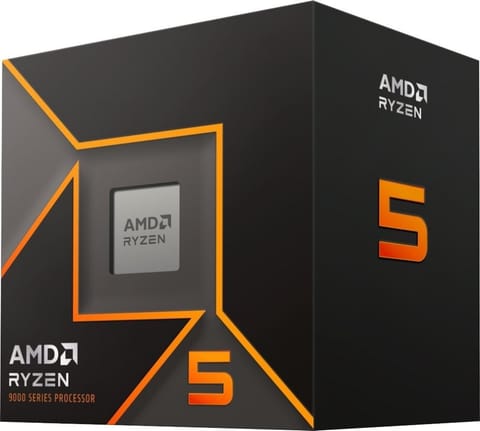 ⁨Procesor AMD Ryzen 5 9600 BOX (3.8 GHz /32 MB /Socket AM5 )⁩ w sklepie Wasserman.eu