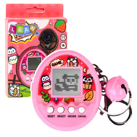 ⁨Tamagotchi Pet Egg Gra Elektroniczna 168W1 Brelok Z Dzwoneczkiem Różowa⁩ w sklepie Wasserman.eu