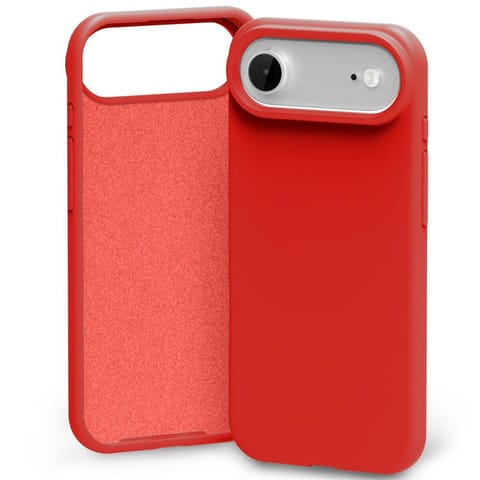 ⁨Etui Mercury Silicone do iPhone Air      czerwony⁩ w sklepie Wasserman.eu