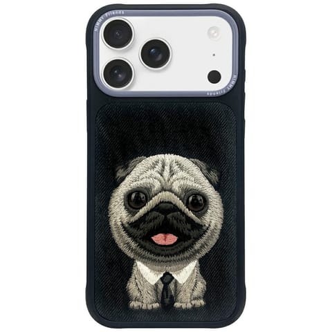 ⁨Etui Nimmy Big Eyed Pet 2.0 Dog do       iPhone 17 Pro Max czarny⁩ w sklepie Wasserman.eu