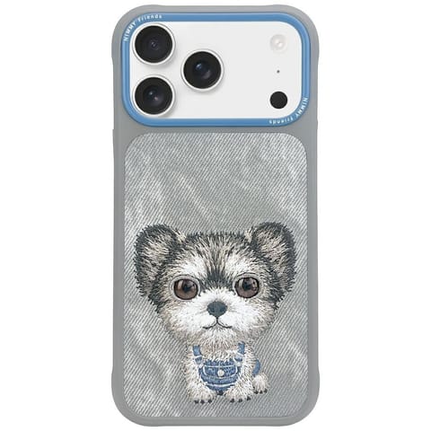 ⁨Etui Nimmy Big Eyed Pet 2.0 Dog do       iPhone 17 szary⁩ w sklepie Wasserman.eu