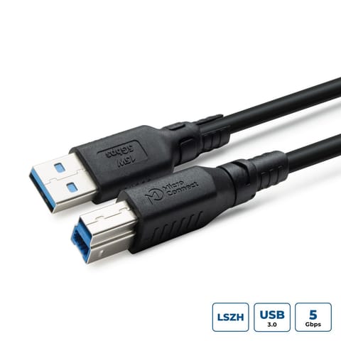 ⁨MicroConnect USB 3.2 A-B Gen 1 Cable LSZH,⁩ w sklepie Wasserman.eu