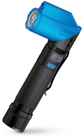 ⁨Latarka taktyczna Newell FL1000LUV USB-C z UV i laserem⁩ w sklepie Wasserman.eu