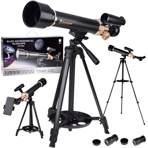 ⁨Luneta Teleskop astronomiczny 30x/60x 500mm + statyw i akcesoria ES0028⁩ w sklepie Wasserman.eu
