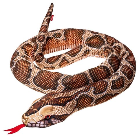 ⁨Realistyczn maskotka pluszowy wąż Pyton Birmański 180cm 14107⁩ w sklepie Wasserman.eu