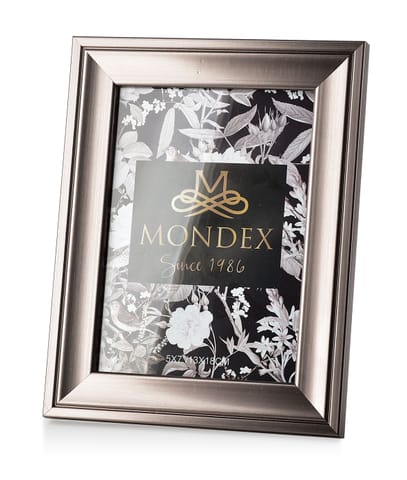 ⁨ADI Frame 13x18cm brown 22,5x17,5xh1,5cm⁩ at Wasserman.eu