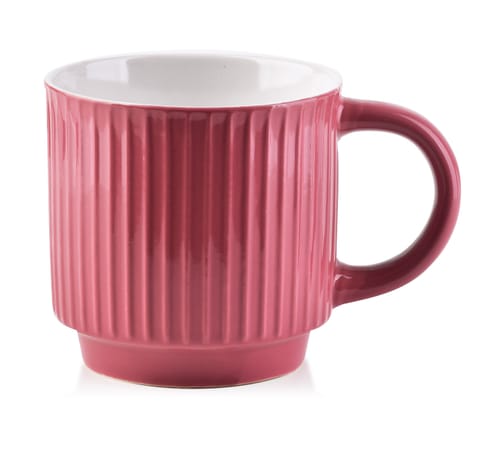 SALLY STRIPES PINK Mug 360ml 9x13xh9cm at Wasserman.eu
