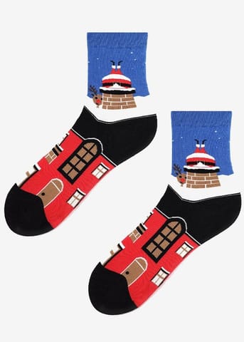 ⁨SKARPETY MARILYN DAMSKIE SANTA ROOF (kolor wzorzyste, rozmiar 36-40)⁩ w sklepie Wasserman.eu