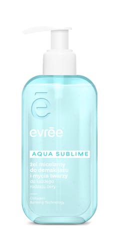 ⁨EVREE Aqua Sublime Żel micelarny do demakijażu i mycia twarzy 200 ml⁩ w sklepie Wasserman.eu