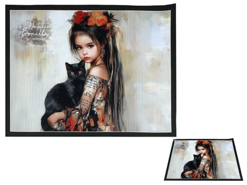 ⁨Podkładka na stół - N. Bonilla, Kocie opowieści Luny (CARMANI)⁩ w sklepie Wasserman.eu