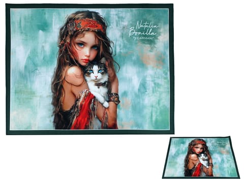 ⁨Podkładka na stół - N. Bonilla, Kocie opowieści Clary (CARMANI)⁩ w sklepie Wasserman.eu