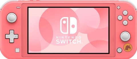 ⁨Konsola przenośna NINTENDO Nintendo Switch Lite Coral + Gra Animal Crossing: New Horizons + 12 miesięcy NSO NSH133⁩ w sklepie Wasserman.eu