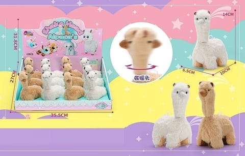 ⁨Alpaka pluszowa kręcąca głową MIX⁩ w sklepie Wasserman.eu