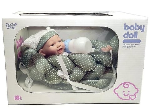 ⁨Bobas z kocykiem i butelką 25cm⁩ w sklepie Wasserman.eu