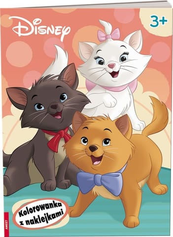 ⁨Disney Classic. Kolorowanka z naklejkami⁩ w sklepie Wasserman.eu