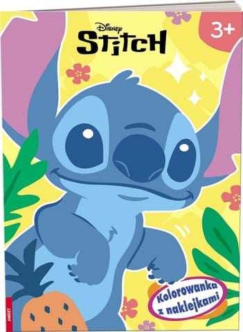 ⁨Disney Stich. Kolorowanka z naklejkami⁩ w sklepie Wasserman.eu