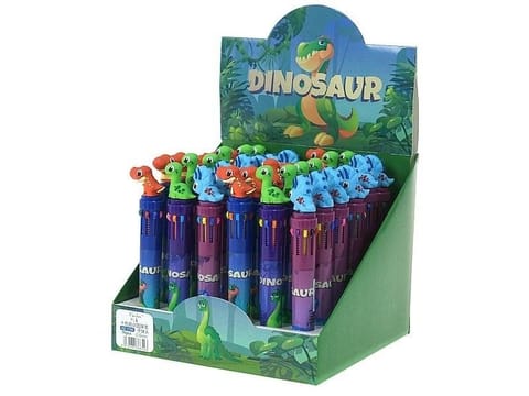 ⁨Multicolor dinosaur with dinosaur 15cm (36pcs)⁩ at Wasserman.eu