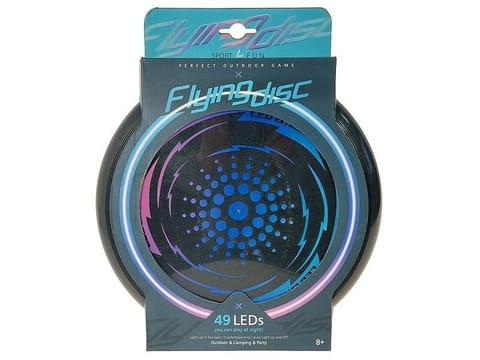 ⁨Dysk latający 27cm z akumulatorem światło 49 LEDs⁩ w sklepie Wasserman.eu