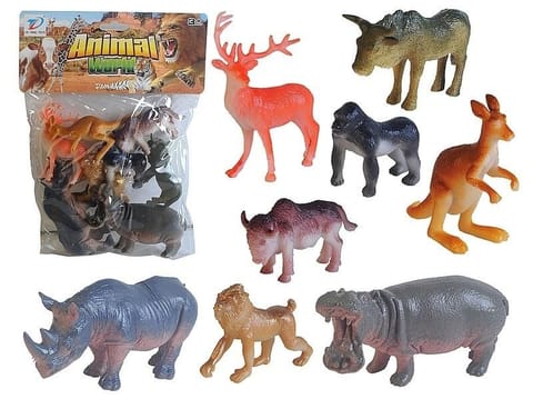 ⁨Dzikie zwierzęta 8szt⁩ w sklepie Wasserman.eu