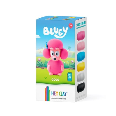 ⁨Hey Clay - Figurka Bluey Coco + akcesoriami 5pak⁩ w sklepie Wasserman.eu