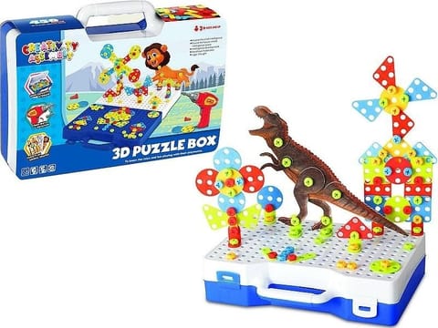 ⁨Klocki 3D do przykręcania z walizką⁩ w sklepie Wasserman.eu