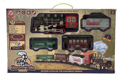 Kolejka na baterie 3 wagony + tor 18el w sklepie Wasserman.eu