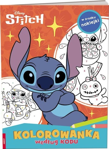 ⁨Kolorowanka według kodu. Disney Stitch⁩ w sklepie Wasserman.eu
