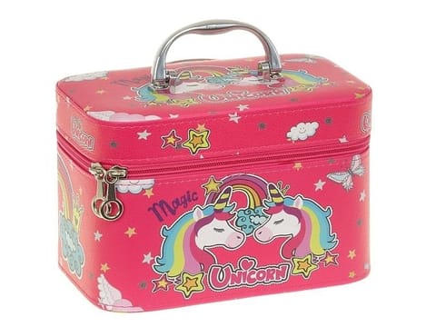 ⁨Kuferek M z lusterkiem na zamek Unicorn 21x14x13cm⁩ w sklepie Wasserman.eu