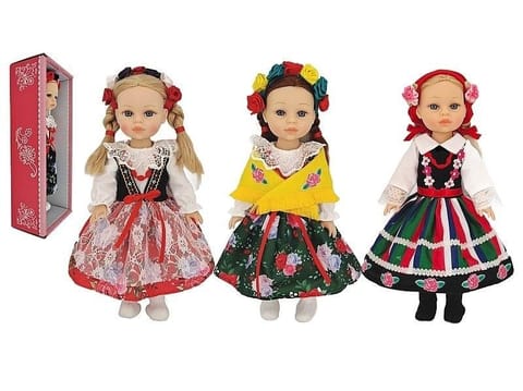 Lalka 38cm w stroju ludowym MIX w sklepie Wasserman.eu