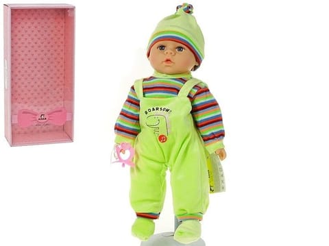 ⁨Lalka bobas ze smoczkiem mówi po polsku 35cm⁩ w sklepie Wasserman.eu
