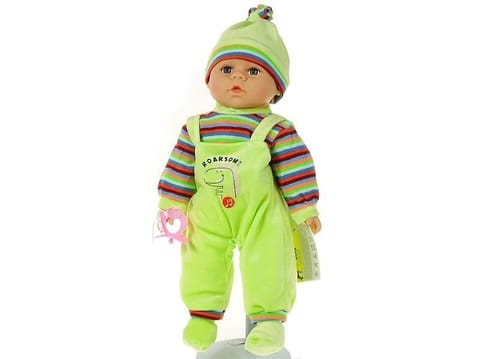 ⁨Lalka bobas ze smoczkiem mówi po polsku 35cm⁩ w sklepie Wasserman.eu