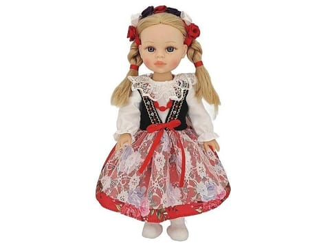 ⁨Lalka w stroju ludowym 38cm⁩ w sklepie Wasserman.eu