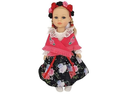 ⁨Lalka w stroju ludowym 38cm⁩ w sklepie Wasserman.eu