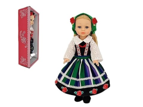 ⁨Lalka w stroju ludowym 38cm⁩ w sklepie Wasserman.eu