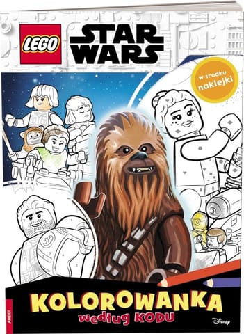 ⁨Lego Star Wars. Kolorowanka według kodu⁩ w sklepie Wasserman.eu