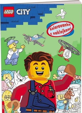 ⁨LEGO(R) City. Kolorowanka z naklejkami⁩ w sklepie Wasserman.eu
