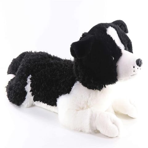 ⁨Maskotka pies Border Collie 60cm leżący⁩ w sklepie Wasserman.eu