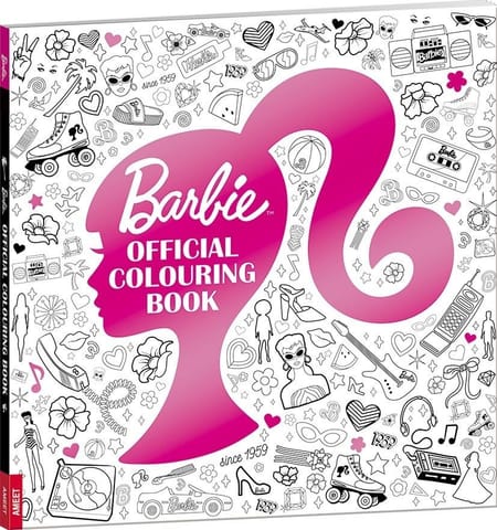 ⁨Mattel Barbie. Official Colouring Book⁩ w sklepie Wasserman.eu