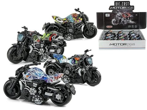 Motocykl 1:32 metalowy MIX w sklepie Wasserman.eu