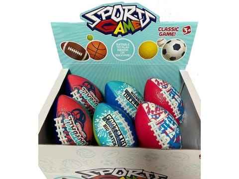 ⁨Piłeczka rugby 13cm mix⁩ w sklepie Wasserman.eu