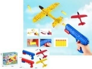 Pistolet + samolot + strzałki 6szt mix w sklepie Wasserman.eu