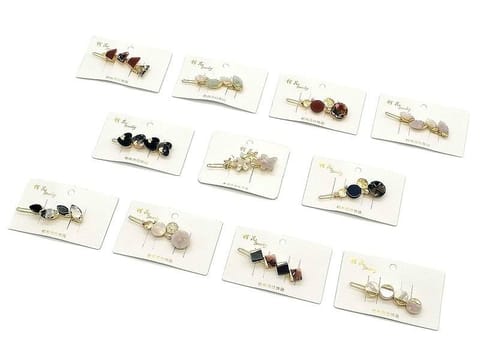 ⁨Spinki do włosów 6,5cm MIX⁩ w sklepie Wasserman.eu