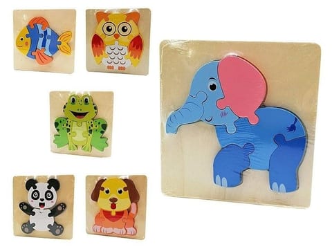 ⁨Układanka puzzle zwierzęta MIX⁩ w sklepie Wasserman.eu