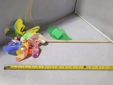 ⁨Wiatrak kwiatek 32cm MIX⁩ w sklepie Wasserman.eu