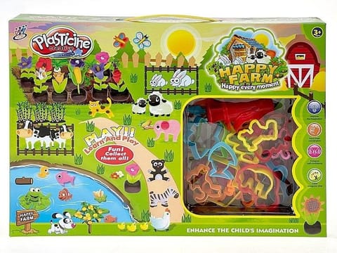 ⁨Zestaw ciastoliny z akcesoriami Happy Farm⁩ w sklepie Wasserman.eu