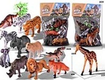 ⁨Zestaw dzikich zwierząt 6szt⁩ w sklepie Wasserman.eu