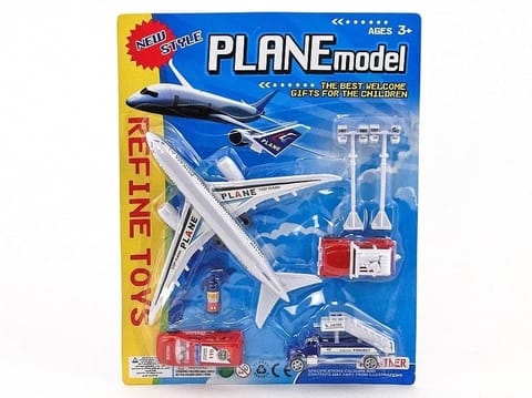 Zestaw lotnisko samolot + akcesoria w sklepie Wasserman.eu