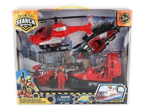 Zestaw ratunkowy - pojazdy, figurki w sklepie Wasserman.eu