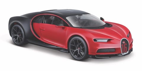 ⁨Composite model Bugatti Chiron sport black-red⁩ at Wasserman.eu