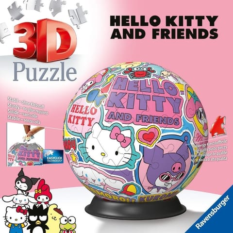 ⁨Puzzle 3D: Hello Kitty Kula 72el⁩ w sklepie Wasserman.eu